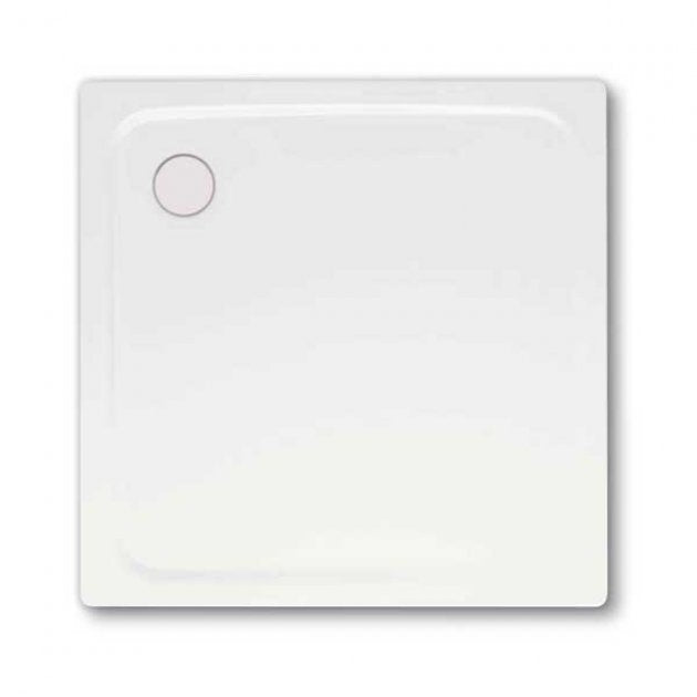 Kaldewei Superplan Square Steel Shower Tray 900mm x 900mm - White - 446900010001