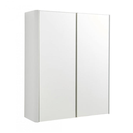 Kartell Arc 500mm Mirror Cabinet - White Gloss - ARC500MIR-W