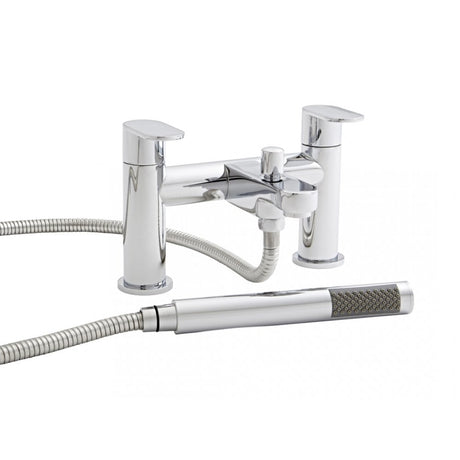 Kartell Logik Bath Shower Mixer Tap - Polished Chrome - TAP041LOJ