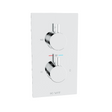 Kartell Plan Concealed Thermostatic Shower Valve - Chrome - SHO001PL