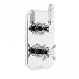 Kartell Viktory Concealed Thermostatic Shower Valve with Diverter - Chrome - SHO033VI