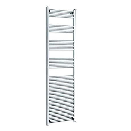 Kartell K-Rad K-Rail 1800mm high chrome straight towel rail for modern bathrooms.