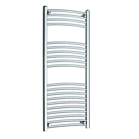 Kartell K-Rad K-Rail 1200mm chrome curved towel rail for modern bathrooms