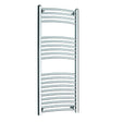 Kartell K-Rad K-Rail chrome curved towel rail 1200mm height 600mm width bathroom accessory