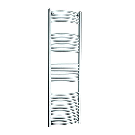 Kartell K-Rad K-Rail chrome curved towel rail 1600mm high 300mm wide for modern bathrooms