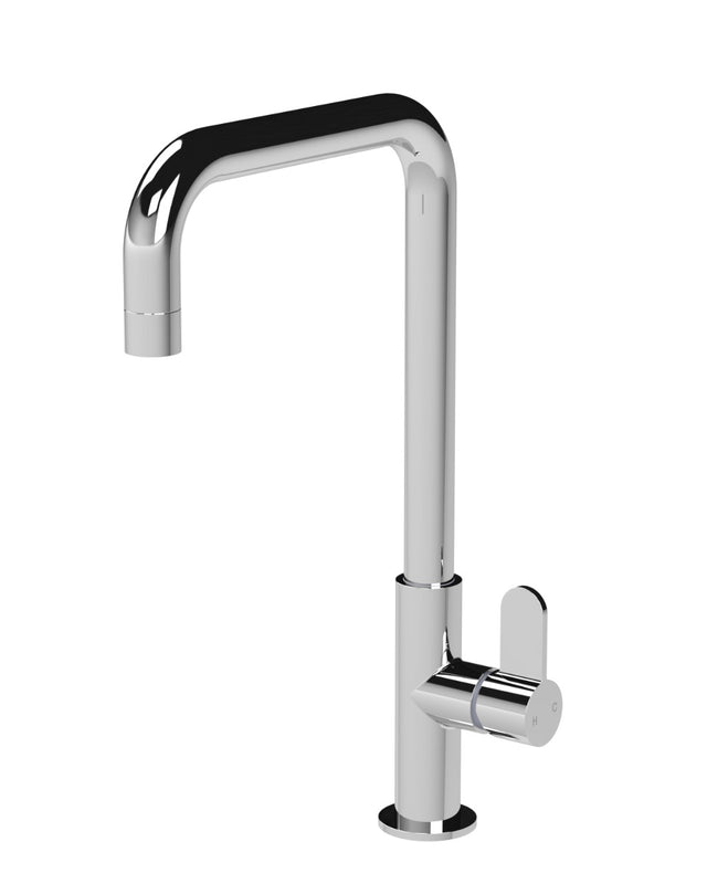 Launde Abbey Single Lever Handle Mono Kitchen Sink Mixer Tap - Chrome