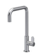 Launde Abbey Single Lever Handle Mono Kitchen Sink Mixer Tap - Brushed Nickel