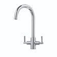 Scudo Kingston 1 Tap Hole Kitchen Tap - Chrome - KT12