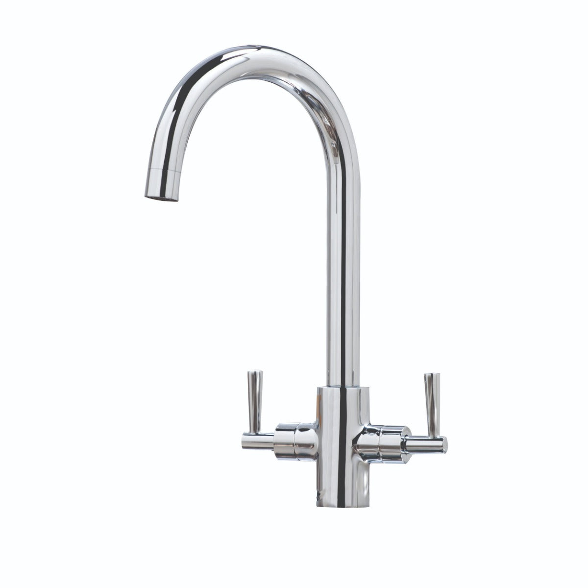 Scudo Kingston 1 Tap Hole Kitchen Tap - Chrome - KT12