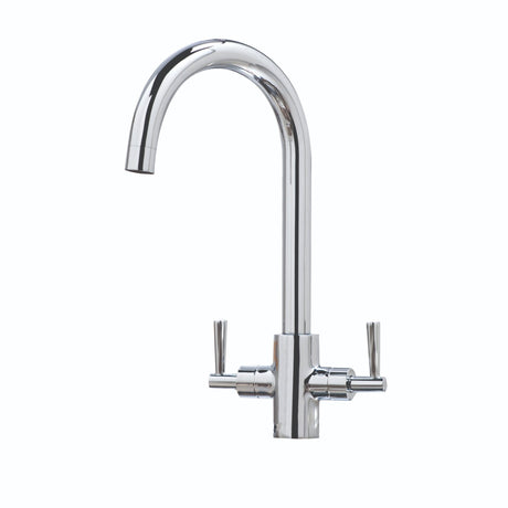 Scudo Kingston 1 Tap Hole Kitchen Tap - Chrome - KT12
