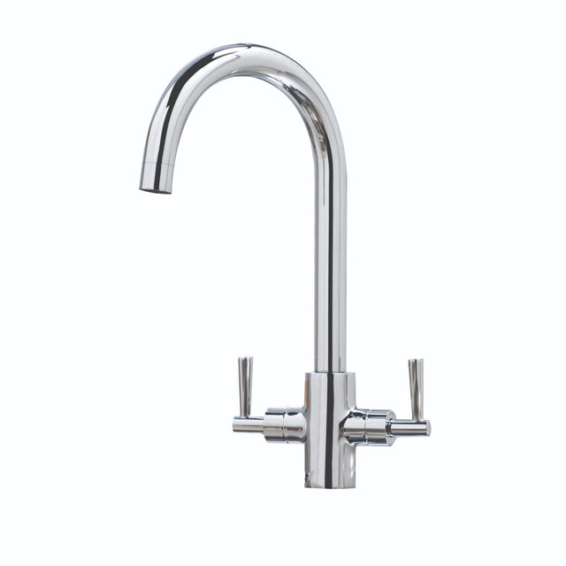 Scudo Kingston 1 Tap Hole Kitchen Tap - Chrome - KT12