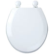 Tavistock Meridian White Toilet Seat and Cover - MSM1W