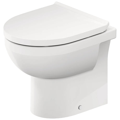 Duravit No.1 Back To Wall Rimless Toilet - White - 21840900002