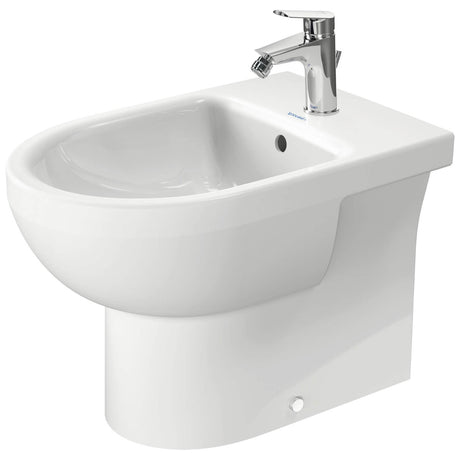 Duravit No.1 Floorstanding Bidet 570mm Projection - White High Gloss - 22961000002