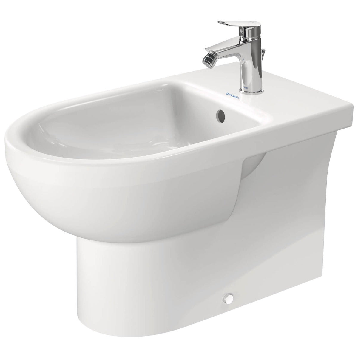 Duravit No.1 Floorstanding Bidet 650mm Projection - White High Gloss - 22971000002