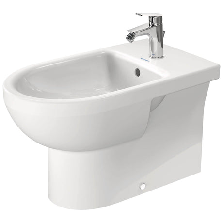 Duravit No.1 Floorstanding Bidet 650mm Projection - White High Gloss - 22971000002