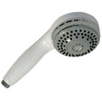 Aqualisa Varispray Handset - White/Chrome - 215021 - TAP 'N' SHOWER