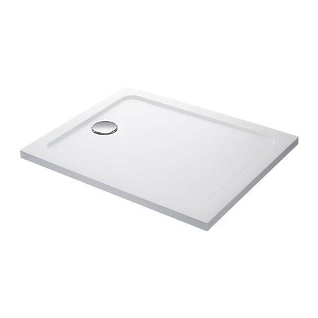 Mira Flight Safe Rectangular Shower Tray 4 Upstands; 900x760mm - White - 1.1697.351.AS