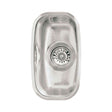 Reginox Comfort Integrated Kitchen Sink - Chrome - L18 3016 OKG