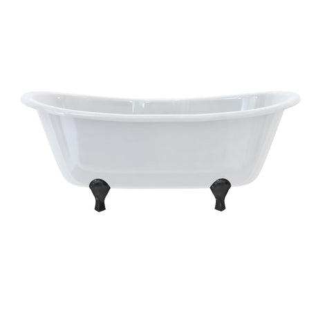 Burlington & Clearwater L2b Arc Set Of 4 Luxury Bath Feet - Black - L2B