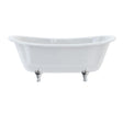 Burlington & Clearwater L2C Arc Set of 4 Luxury Bath Feet - Chrome - L2C