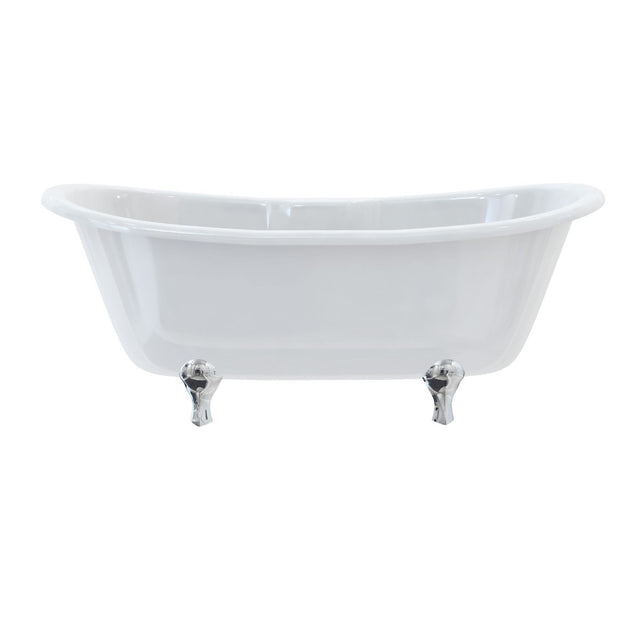 Burlington & Clearwater L2C Arc Set of 4 Luxury Bath Feet - Chrome - L2C