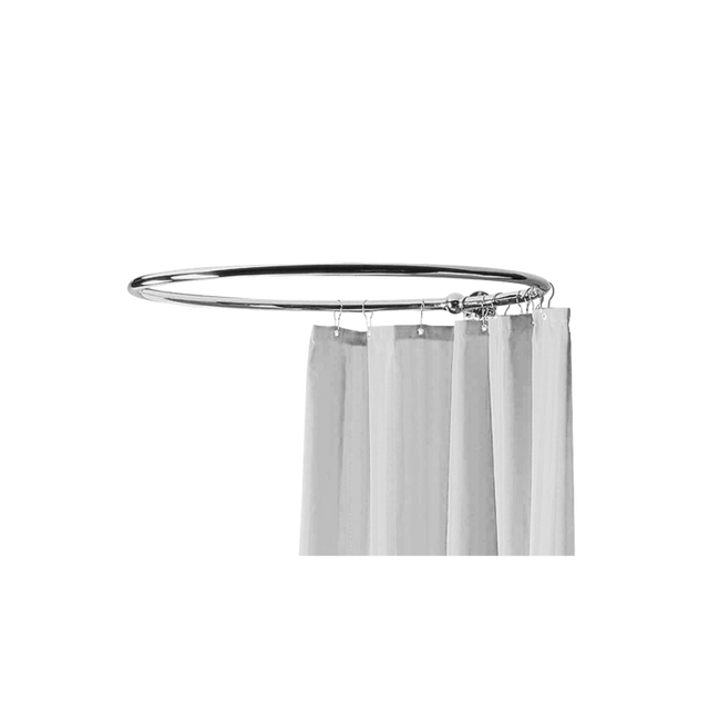 Nuie Chrome Traditional Shower Ring - LA386