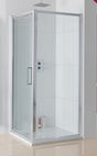 Lakes Coastline 1000mm x 2000mm Shower Side Panel - 6mm Clear Glass - 8HSP100S - TAP 'N' SHOWER