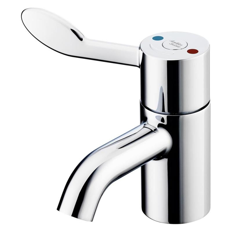 Armitage Shanks Contour 21 Plus Chrome Thermostatic Basin Mixer with Copper Tails - A6697AA