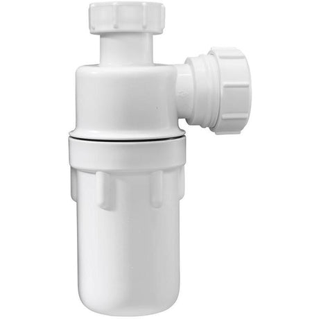 Armitage Shanks Resealing 1 1/4 x 75mm White Plastic Bottle Trap - S892067