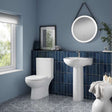 Nuie Lawton White Contemporary Close Coupled WC - CLW002