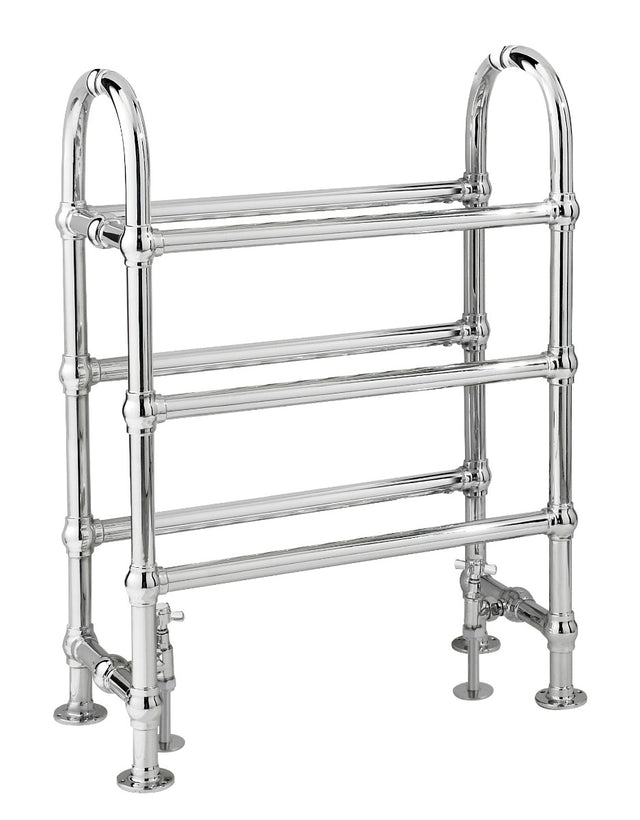 Launde Abbey Adelaide Traditional Radiator 780 x 685mm - Chrome