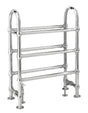 Launde Abbey Adelaide Traditional Radiator 780 x 685mm - Chrome - TAP 'N' SHOWER