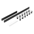 Nuie Shower Trays Slate Grey Contemporary Leg Set Suitable for 1300-1800 Rectangular & Walk in - LEG4S