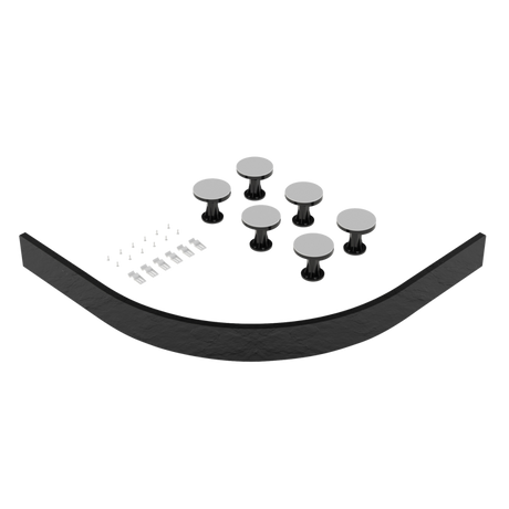 Nuie Shower Trays Slate Grey Contemporary Leg Set Suitable for 700-900 Quad & Offset - LEG5S