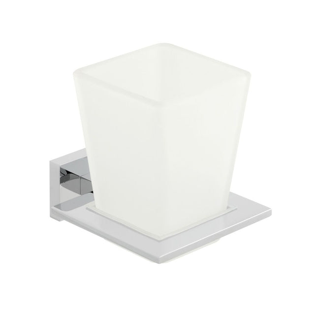 Vado Level Tumbler And Holder - Chrome - LEV-183-C/P