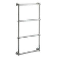 Vogue Ballerina BJ Traditional Heated Towel Rail 1275mm High x 525mm Wide, Central Heating - LG021BWM BR127052CP