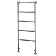 Vogue Ballerina BJ Traditional Heated Towel Rail 1538mm High x 525mm Wide, Electric - LG021DFW BR153052CP-E