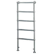 Vogue Ballerina BJ Traditional Heated Towel Rail 1238mm High x 675mm Wide, Dual Fuel - LG021EFW BR123067CP-HE