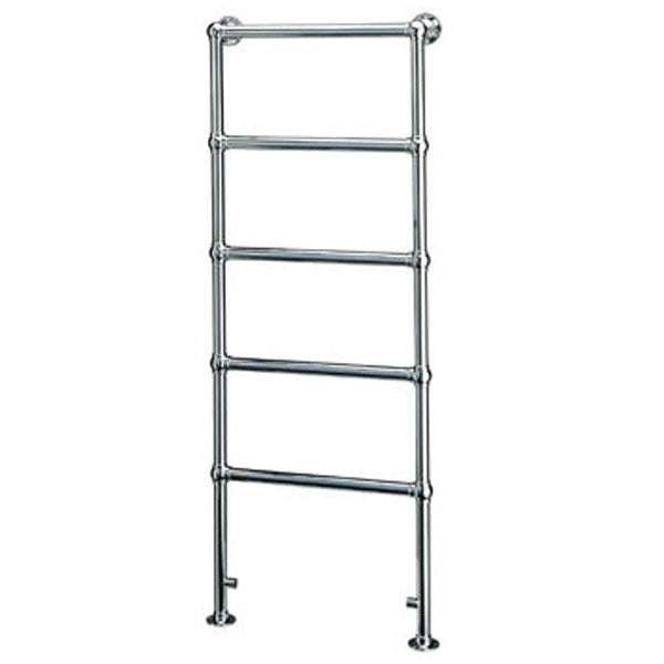 Vogue Ballerina BJ Traditional Heated Towel Rail 1238mm High x 675mm Wide, Dual Fuel - LG021EFW BR123067CP-HE