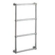 Vogue Ballerina BJ Traditional Heated Towel Rail 1275mm High x 675mm Wide, Dual Fuel - LG021FWM BR127067CP-HE