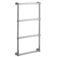 Vogue Ballerina BJ Traditional Heated Towel Rail 1575mm H x 675mm W Electric
