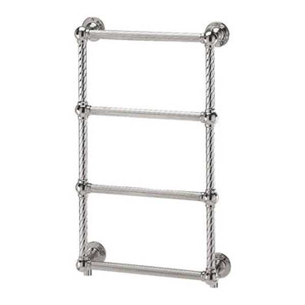 Vogue Colonnade 4 Traditional Heated Towel Rail 775mm H x 475mm W Electric