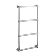Vogue Ballerina BJ Traditional Heated Towel Rail 675mm H x 825mm W Central Heating
