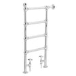 Vogue Butler Designer Heated Towel Rail 940mm H x 488mm W Electric