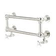 Vogue Hamlet Designer Heated Towel Rail 235mm H x 575mm W Dual Fuel