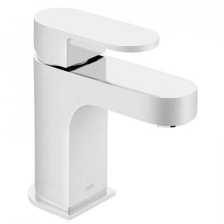 Vado Life Mono Basin Mixer chrome single lever deck-mounted tap without clic-clac waste