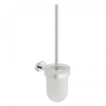 Vado Life Toilet Brush wall mounted holder in chrome finish for modern bathrooms