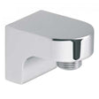 Vado Life Wall Outlet in chrome finish with durable, modern design for bathroom use