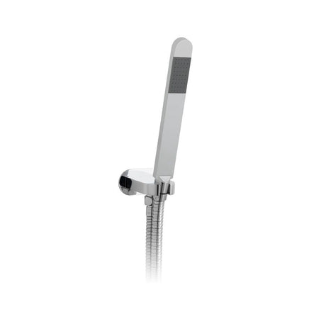 Vado Life Single Function Hand Held Shower Head with Hose Bracket and Integrated Outlet - Polished Chrome - LIF - SFMKWO - C/P - TAP 'N' SHOWER